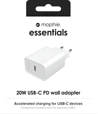 Mophie Adaptateur Secteur USB-C 20W