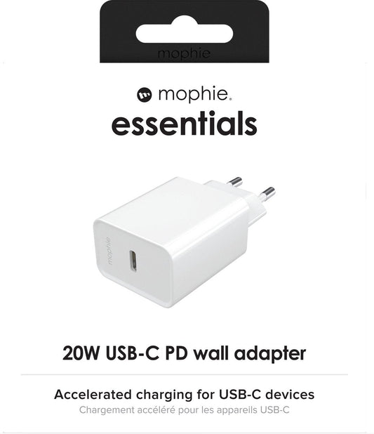 Mophie Adaptateur Secteur USB-C 20W