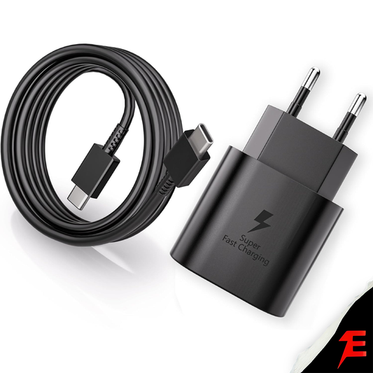 Chargeur Samsung Original Complet Type-C 25W