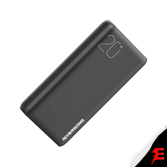 RiverSong Vision 20SE  20 000 mAh Power Bank, Noir