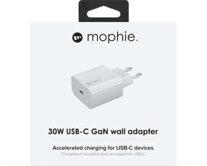 Mophie Adaptateur Secteur USB-C 30W